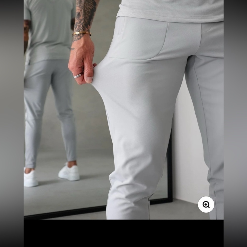 ICON Men's Light Gray Joggers M - Picture 4 of 6